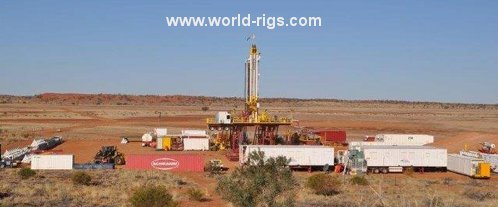 Land Drilling Rig - Schramm T500XD Telemast